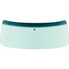 DW914T 1972-93 Dodge Pickup Truck; Front Windshield Glass; with Mirror Bracket; Lt Green Tint; with Blue/Green Upper Shaded Band - image 1