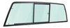 DY90004T 1988-99 Chevy, GMC C/K Pickup; Sliding Glass Rear Window; Three Panel; Light Green Tint; (GMT400 Series) - image 2