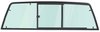DY90004T 1988-99 Chevy, GMC C/K Pickup; Sliding Glass Rear Window; Three Panel; Light Green Tint; (GMT400 Series) - image 3