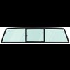 DY90007T 1973-91 Chevy, GMC Pickup Truck; Rear Sliding Glass Window; Three Panel Design; Light Green Tint - image 3