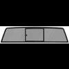 DY90007Y 1973-91 Chevy, GMC Pickup Truck; Rear Sliding Glass Window; Three Panel Design; Dark Limo Privacy Tint - image 2