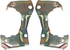 Single Piston Caliper Brackets for Select 1969-1974 GM Models - image 1