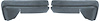 E335 1970-73 Camaro; Rear Bumper Rubber End Fillers; Pair - image 1