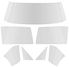 E352C Glass Kit 1967 Camaro/Firebird Convertible; 7-Piece; Clear - image 1