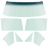 E352T Glass Kit 1967 Camaro/Firebird Convertible; 7-Piece; Light Green Tint - image 1