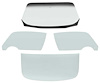 E355C Glass Kit 1970-74 Camaro/Firebird; Coupe; Clear - image 1