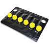 EL2352Z Battery Topper for 1964-1966 Chevrolet, Oldsmobile, Pontiac Models [Yellow Caps]