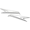 EM6362S 1966 Buick Skylark, GS, Regal, GN; Quarter Panel Emblem Set; Die Cast; Long Bird Emblems; Pair - image 1
