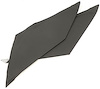 EM67101 Inner Sail Panels 1967 Camaro, Firebird; Black; OE Impala Grain Material - image 1