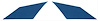 1968 CAMARO / FIREBIRD TEAL BLUE INNER SAIL PANELS - image 1