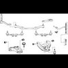 ES717 1961-74 Pontiac, Inner Tie Rod End, LH Drivers Side - image 2