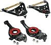 ETA6570B Tubular Control Arm Set 1965-70; Black - image 1