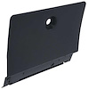 F10062 1970-81 Firebird, Trans Am; Glove Box Door Cover; Without AC; Plastic Cover Only; Without Steel Door; Black - image 1