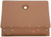 F10065 1970-81 Firebird, Trans Am; Glove Box Door Cover; Without AC; Plastic Cover Only; Without Steel Door; Camel Tan - image 2