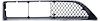 F12306 Grille for 1978 Pontiac Firebird Trans Am [Right/Passenger Side]