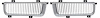 F12385 Front Grille Assembly for 1974 Pontiac Firebird Trans AM - image 1