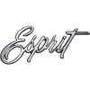F126 1976-79 Firebird; "Esprit" Front Fender Emblem - image 2