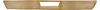 F15253 1979--81 Pontiac Trans Am; Rear Bumper Filler Cushion; Fiberglass Replacement - image 1