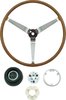 F19667 Deluxe Wood Steering Wheel Kit for 1969-70 Pontiac - image 1