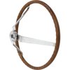 F19672 Deluxe Simulated Wood Steering Wheel for 1967 Pontiac Firebird, GTO, Lemans, Tempest - image 3