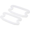 F374A Front Park Lamp Lens Gasket Set for 1967 Pontiac Firebird - image 1