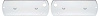 F6870 1968-70 Impala, Bel Air, Caprice Arm Rest Backing Plates; 2 Door, Hardtop, Convertible; 18 in.; Chrome - image 1