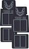 F74001 Carpeted Floor Mat Set for 1970-1992 Pontiac Firebird Trans Am