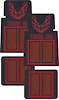 F74002 Floor Mat Set for 1969-92 Pontiac Trans Am