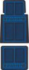 F76508 1964-92 Pontiac Carpet Floor Mat Set; Blue / Black; 4 Piece Set - image 2
