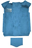 F9102631 1974-80 Pinto/Bobcat; Molded; Cutpile Carpet; Kit; Blue - image 1