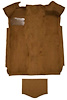 F9102718 1971-73 Pinto/Bobcat; Molded Loop Carpet; Kit; Dark Saddle - image 1