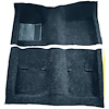 F91404B12 1969-70 Cougar Coupe; Passenger Area Nylon; Loop Carpet; w/ Mass Backing; Dark Blue - image 1