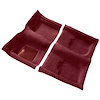 F9140502 1969-70 Cougar Convertible; Passenger Area Nylon; Loop Floor Carpet; Red - image 1