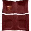 F9140502 1969-70 Cougar Convertible; Passenger Area Nylon; Loop Floor Carpet; Red - image 3