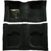 F91405B01 1969-70 Cougar Convertible; Passenger Area Nylon; Loop Floor Carpet; w/ Mass Backing; Black - image 2