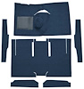 F9161012 1960-65 Falcon/Comet 2-Door Sedan/Ranchero L6 w/ Floor Shift; Cut & Sewn; Loop Carpet; Kit; Dark Blue - image 1