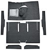 F9161057 1960-65 Falcon/Comet 2-Door Sedan/Ranchero L6 w/ Floor Shift; Cut & Sewn; Loop Carpet; Kit; Charcoal - image 1