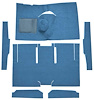 F9161062 1960-65 Falcon/Comet 2-Door Sedan/Ranchero L6 w/ Floor Shift; Cut & Sewn; Loop Carpet; Kit; Ford Blue - image 1