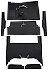 F9161701 1960-65 Falcon/Comet 4-Door Wagon L6 w/ Floor Shift; Cut & Sewn; Loop Carpet; Kit; Black - image 1
