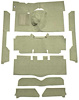 F9161844 1963-65 Falcon/Comet Convertible L6 w/ Floor Shift; Cut & Sewn; Loop Carpet; Kit; Fawn Sandalwood - image 1