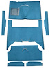 F9161904 1960-65 Falcon/Comet 4-Door Wagon w/ Column Shift; Cut & Sewn; Loop Carpet; Kit; Bright Blue - image 1