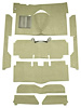 F9162044 1963-65 Falcon/Comet Convertible w/ Column Shift; Cut & Sewn; Loop Carpet; Kit; Fawn Sandalwood - image 1