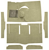 F9162444 1963-65 Falcon/Comet Hardtop L6 w/ Floor Shift; Cut & Sewn; Loop Carpet; Kit; Fawn Sandalwood - image 1