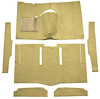 F9162609 1963-65 Falcon/Comet 2-Door Hardtop w/ Column Shift; Cut & Sewn; Loop Carpet; Kit; Ivy Gold - image 1