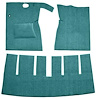 F9165906 1963 Ford Galaxie Convertible Auto/4-Speed; w/ Console Cut & Sewn; Loop Carpet; Kit; Aqua - image 1