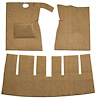 F9165969 1963 Ford Galaxie Convertible Auto/4-Speed; w/ Console Cut & Sewn; Loop Carpet; Kit; Medium Saddle - image 1