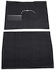 F9169201 1948-52 Ford F1 w/ Low Tunnel; Cut & Sewn; Loop Carpet; Kit; Black - image 1