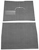 F9169247 1948-52 Ford F1 w/ Low Tunnel; Cut & Sewn; Loop Carpet; Kit; Gunmetal Gray - image 1