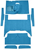 F9174304 1963-65 Falcon/Comet 4-Door Wagon V8 w/ Floor Shift; Cut & Sewn; Loop Carpet; Kit; Bright Blue - image 1