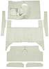 F9174323 1963-65 Falcon/Comet 4-Door Wagon V8 w/ Floor Shift; Cut & Sewn; Loop Carpet; Kit; Silver - image 1